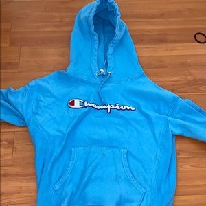 nordstrom champion blueberry blue hoodie